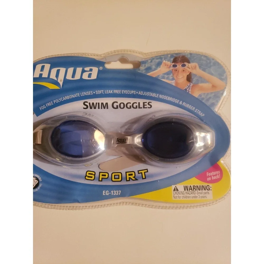 Aqua‎ Swim Goggles Sport EG-1337 * NEW *